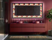 Verlichte Decoratieve Spiegel Voor - Flowers Full Of Colors #5