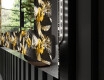 Verlichte Decoratieve Spiegel Voor - Floral Symmetries #3