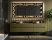Verlichte Decoratieve Spiegel Voor - Floral Symmetries #5