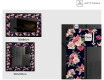 Verlichte Decoratieve Spiegel Voor - Floral Layouts #2