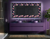 Verlichte Decoratieve Spiegel Voor - Floral Layouts #5