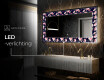 Verlichte Decoratieve Spiegel Voor - Floral Layouts #8
