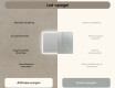 Rechthoekige badkamerspiegel met LED-verlichting 100x70 cm met Dual color, Aanraakschakelaar, Verwarmingsmat #7