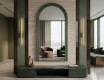 Moderne spiegel met gelakt ARCUS MDF-frame