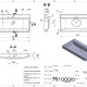 Wastafel VARNA 800 MATT #1