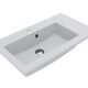 Wastafel BARCELONA 700 L MAT #3