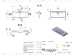 Wastafel FLY 1200 MATT