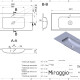 Wastafel DELLA 1000 MIRASOFT #1