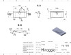 Wastafel FLY 1000 MIRASOFT