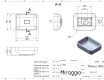 Wastafel MONACO MIRASOFT