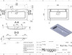 Wastafel ROSTRIKS TRES MATT