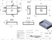 Wastafel CRASS 600 MIRASOFT