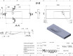 Wastafel VIOLA 1200 L MIRASOFT