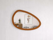 Asymmetrische spiegel met decoratieve MDF-lijst L304 #2