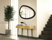 Asymmetrische spiegel met decoratieve MDF-lijst L304 #8