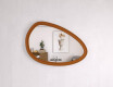 Asymmetrische spiegel met decoratieve MDF-lijst L304 #10