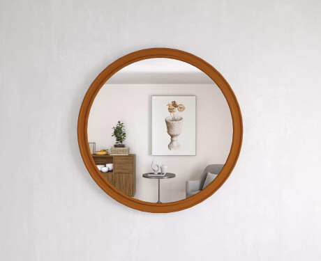 Rond spiegel met MDF-afwerking L300 #2