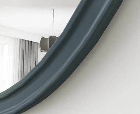 Rond spiegel met MDF-afwerking L300 #6