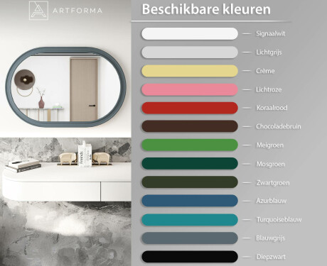 Badkamerspiegel met MDF-lijst L301 #3