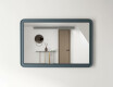 Afgeronde spiegel met MDF-lijst L299 #7