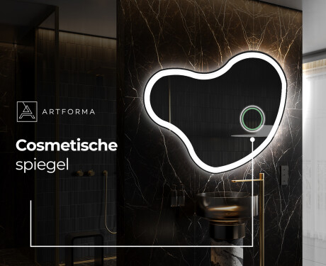 LED Badkamerspiegel in Onregelmatige Vorm N222 #4