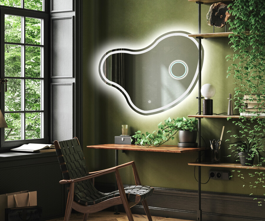 Artforma - Decoratieve spiegel LED