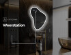 LED Badkamerspiegel in Onregelmatige Vorm V222 #7