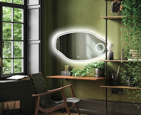 Decoratieve spiegel met verlichting LED O222 #4