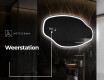 LED Badkamerspiegel in Onregelmatige Vorm O222 #6