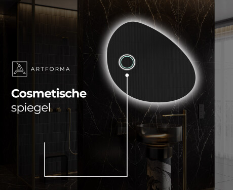 LED Badkamerspiegel in Onregelmatige Vorm H221 #5
