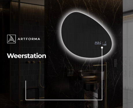 LED Badkamerspiegel in Onregelmatige Vorm H221 #7
