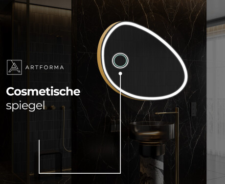 LED Badkamerspiegel in Onregelmatige Vorm H222 #6