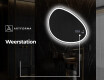 LED Badkamerspiegel in Onregelmatige Vorm H222 #9