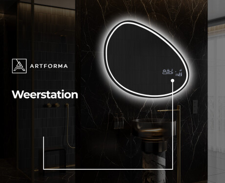 LED Badkamerspiegel in Onregelmatige Vorm H223 #7