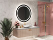 Moderne badkamer spiegel met led-verlichting L33 #10