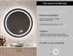 Moderne badkamer spiegel met led-verlichting L33 #6