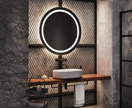 Moderne badkamer spiegel met led-verlichting L33 #9