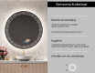 Moderne badkamer spiegel met led verlichting L35 #6