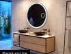 Moderne badkamer spiegel met led-verlichting L76 #4