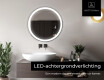 Moderne badkamer spiegel met led-verlichting L76 #5