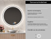 Moderne badkamer spiegel met led-verlichting L76 #6