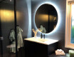 Moderne badkamer spiegel met led-verlichting L82