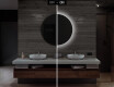 Moderne badkamer spiegel met led-verlichting L82 #4