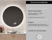 Moderne badkamer spiegel met led-verlichting L82 #5