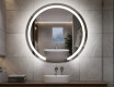 Moderne badkamer spiegel met led verlichting L96