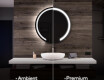 Moderne badkamer spiegel met led verlichting L96