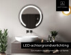 Moderne badkamer spiegel met led verlichting L96 #5