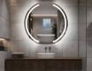 Moderne badkamer spiegel met led verlichting L97