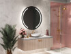 Moderne badkamer spiegel met led verlichting L97 #9