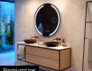Moderne badkamer spiegel met led verlichting L97 #4
